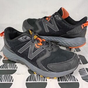 New Balance 410v7 Mens Trail Running Shoes Black Orange MT410CK7 Size 9.5